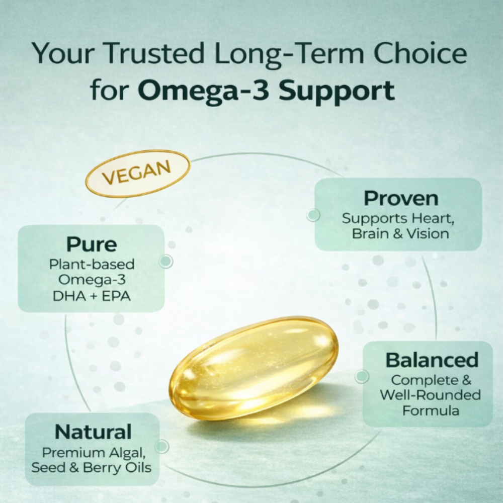 Vegan Omega-3 Complex DHA + EPA