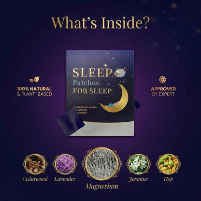 Sleep Patches - Natural 7-in-1 Formula For Better Sleep