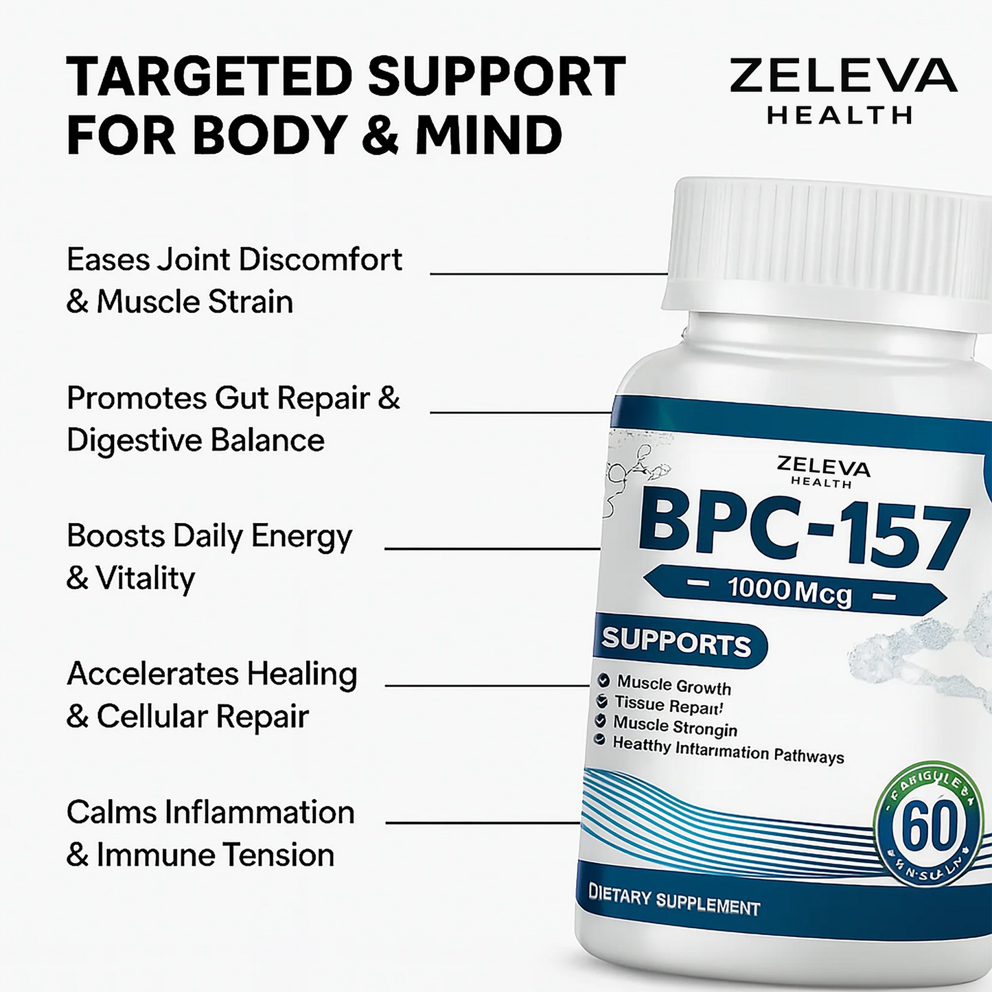 Zeleva Health Body Protection Compound (BPC-157)