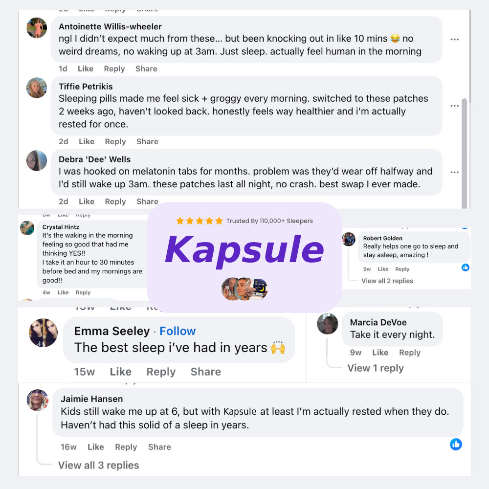 Sleep Patches - Natural 7-in-1 Formula For Better Sleep